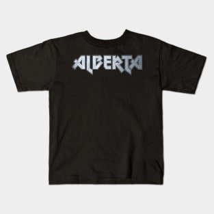 Heavy metal Alberta Kids T-Shirt